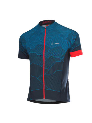 Löffler Radsport Trikot in blau