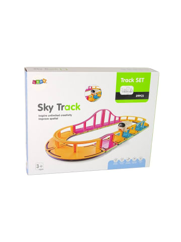 Wisam® Magnetische Bauklötze Sky Track 29 Teile Kugelbahn