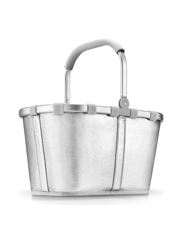 Reisenthel Carrybag Shopper Tasche 48 cm silver crackle