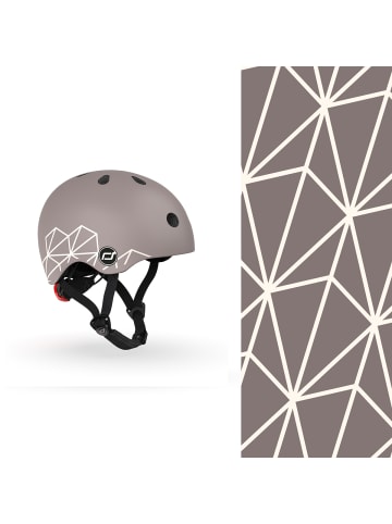 Scoot & Ride Scoot & Ride Highwaykick 1 Lifestyle  inkl. Helm- Farbe: brown lines