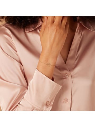 Lucardi 585 Gold Armband  Rund