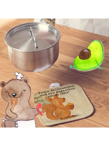 Mr. & Mrs. Panda Ofenhandschuhe Eichhörnchen Weihnachten Design ... in Weiß