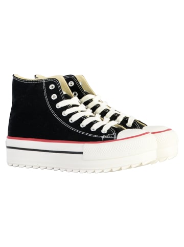 Victoria Schnürsenkel Sneakers Montante Schwarz