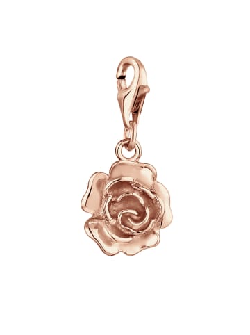 Nenalina Charm 925 Sterling Silber Rose in Rosegold
