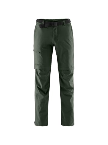 Maier Sports Outdoorhose Tajo Zip Off in Dunkelgrün