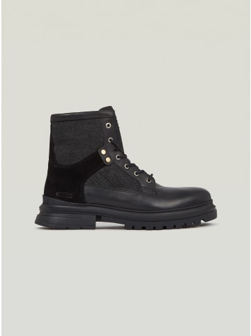 Millery High Lederstiefel black