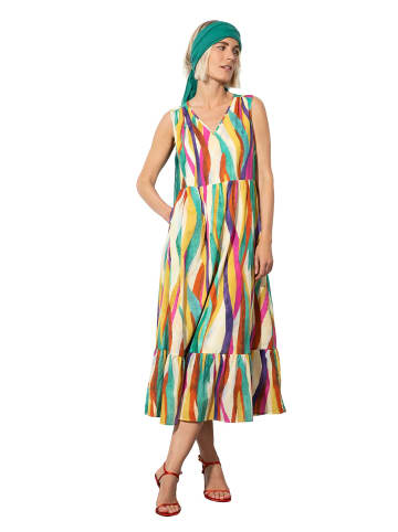 More & More Printkleid in art stripe print