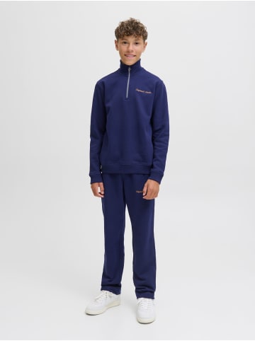 JACK & JONES Junior Troyer JORNORREBRO EMB SWEAT HIGH NECK JNR in ocean cavern