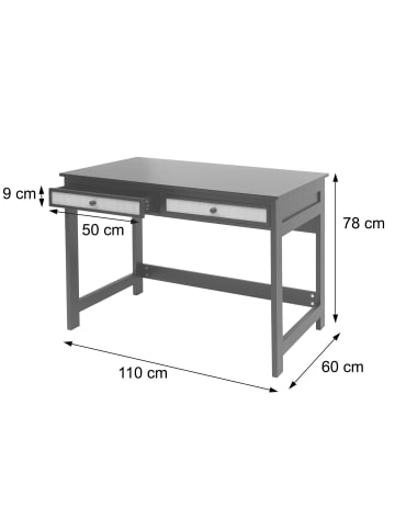 MCW Schreibtisch O36, Helltaupe