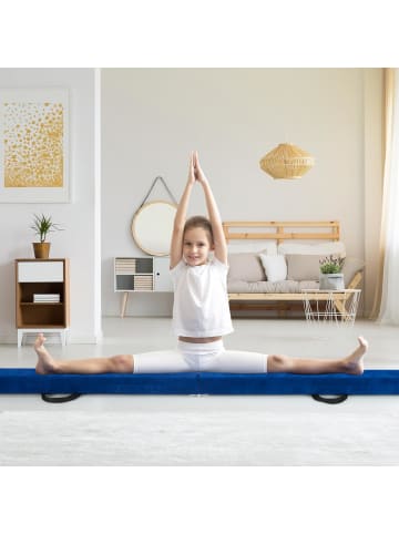 COSTWAY Schwebebalken Kinder 270 cm in Blau