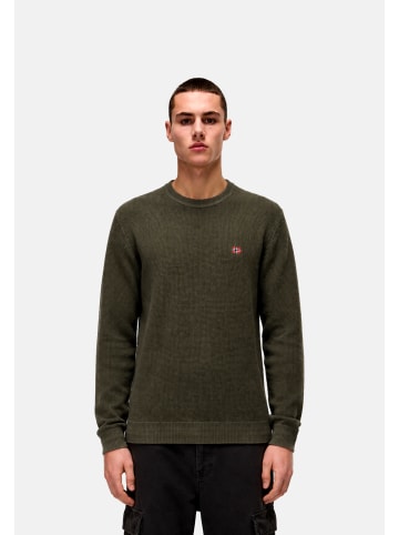 Napapijri Pullover 'Droz' in oliv