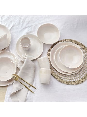 Butlers Frühstücksteller ATLANTIS 4er-Set in Beige