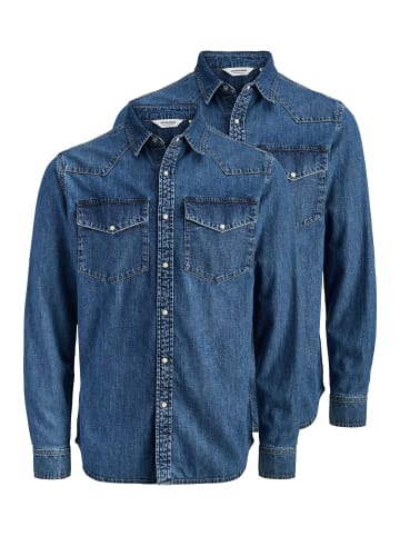 Jack & Jones Jeanshemd Western in Blue denim