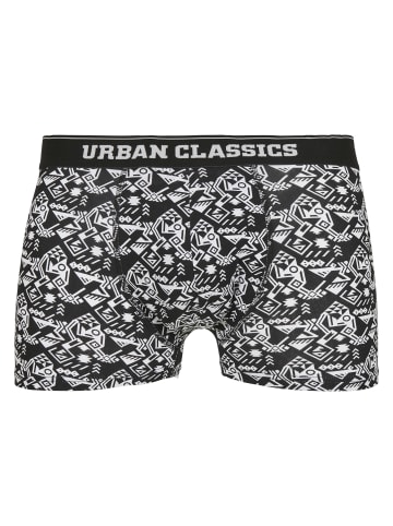 Urban Classics Boxershorts in detail aop/black/jasper