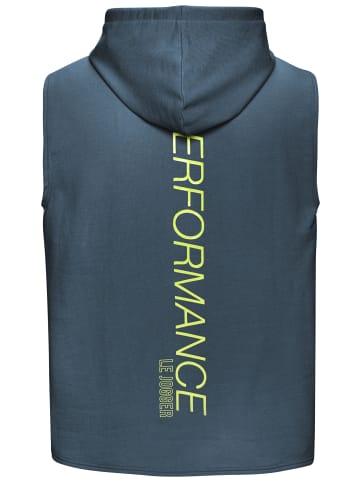 LE JOGGER Kapuzensweatshirt in petrol