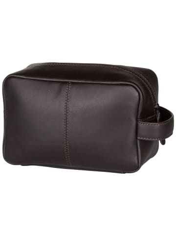 Bugatti Kulturbeutel Clark Washbag in Braun