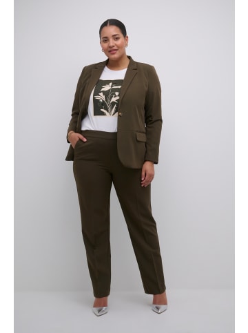 KAFFE curve Blazer KCsakira Tight fit in Forest Night