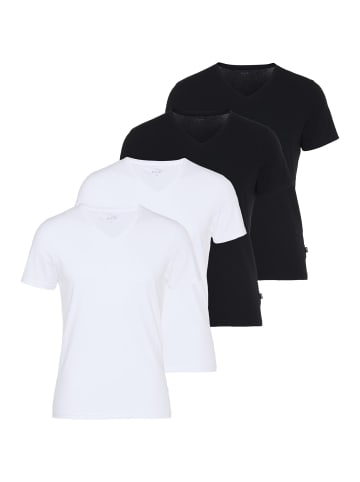 JOOP! Unterhemd / Shirt Kurzarm Everyday in Schwarz / weiß