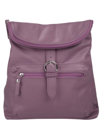 Forty degrees Rucksack echt Leder in violett