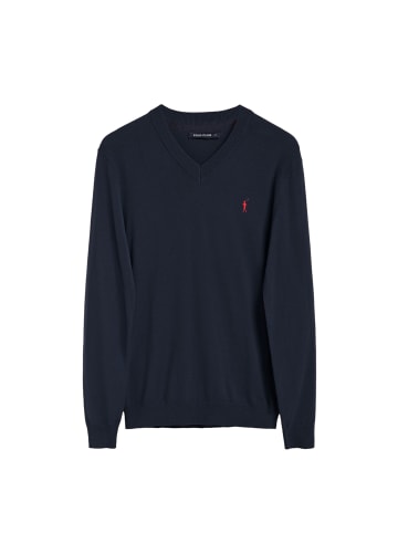 Polo Club Pullover in Navyblau