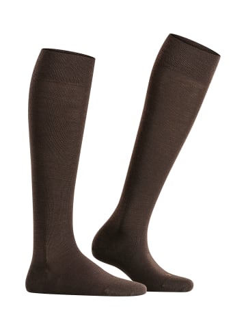 Falke Kniestrümpfe Sensitive Berlin in Dark brown