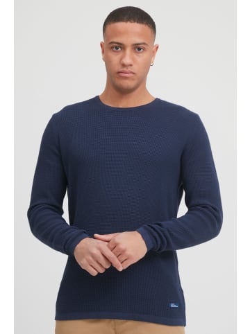 BLEND Strickpullover BHPullover - 20712645  Strickpullover mit Strukturmuster in Blau