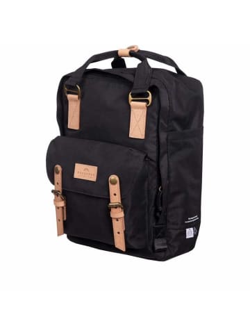 Doughnut Rucksack für Damen in schwarz