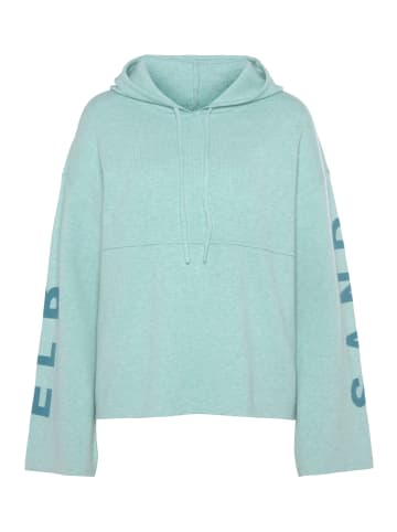 ELBSAND Kapuzenpullover in Türkis