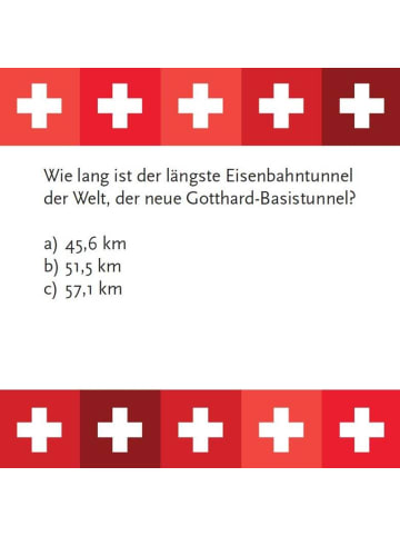 ars vivendi Schweiz-Quiz (Neuauflage) | 66 unterhaltsame Fragen rund um die Schweiz