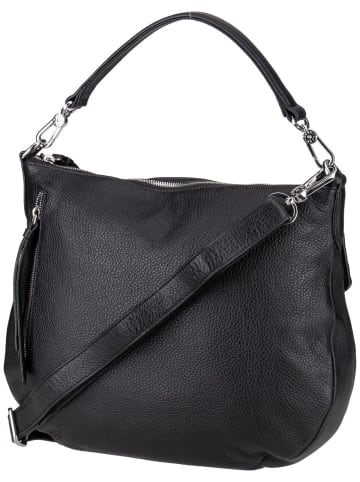Abro Handtasche Juna Small in Black/Nickel
