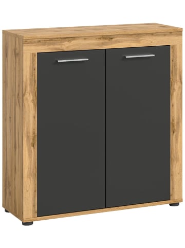 ebuy24 Sideboard Jam Grau 80 x 35 cm