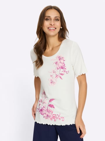 WITT WEIDEN Rundhals-Shirt in ecru