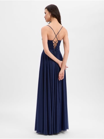 Marie Lund Abendkleid in marine - 0002