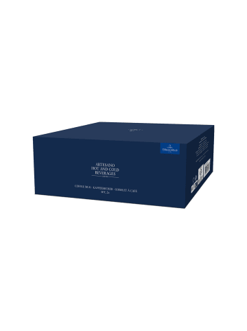 Villeroy & Boch 2er Set Kaffeebecher Artesano Hot & Cold in 180 ml in transparent
