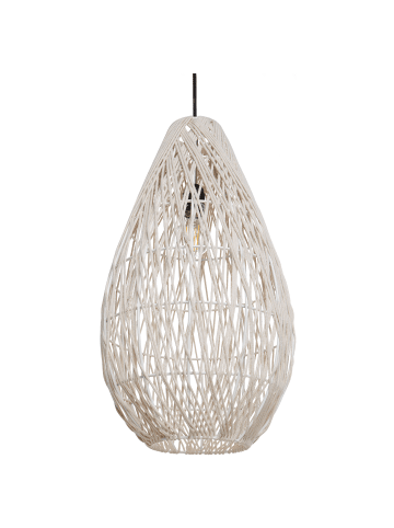 Beliani Pendelleuchten ANNOTTO in Beige - (W) 31 x (H) 253 x (L) 31 cm