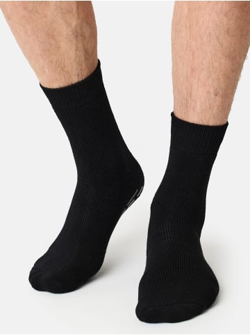 NUR DER Basicsocken Stopper in Schwarz