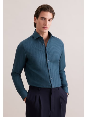 Seidensticker Business Hemd Shaped in Türkis