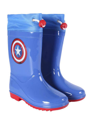 Cerda Gummistiefel Marvel Captain America in Blau