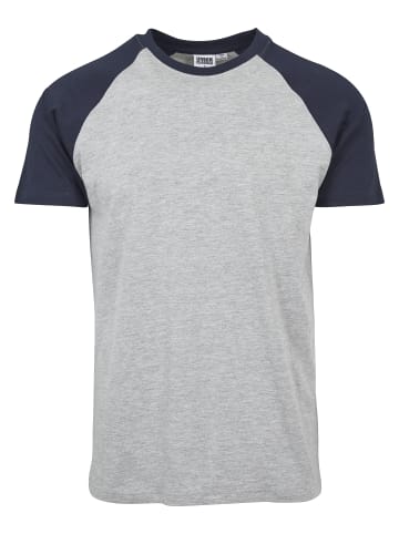 Urban Classics T-Shirt in grey/navy