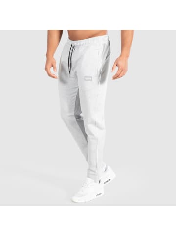 SMILODOX Jogginghose Suit Pro in Grau Melange