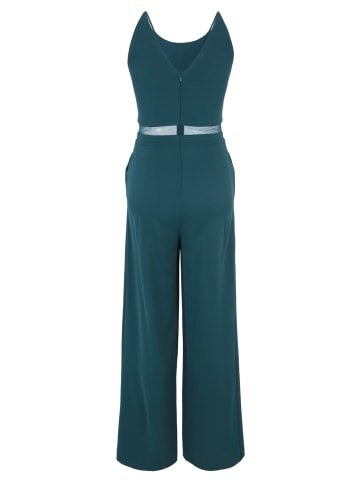 Vera Mont Jumpsuit mit Cut-Outs in Mystic Emerald