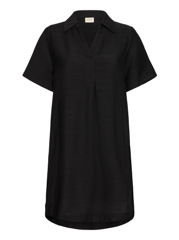 Fransa Longbluse in schwarz