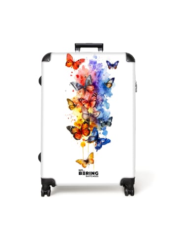NoBoringSuitCases Suitcase, Koffer, Reisekoffer Schmetterlingspalette
