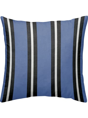 Erwin Müller Nicky-Velours, Samt Kissenhülle in blau