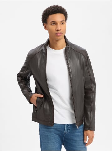 Bugatti Lederjacke in schoko