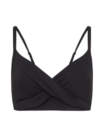 Sea Level Essentials Twist Front DD/E Cup Bra in BLACK