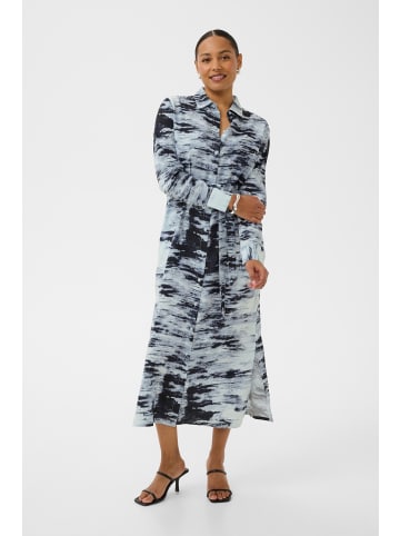 Kaffe Kleid KAkeri Loose fit in Nantucket / Midnight Abstract