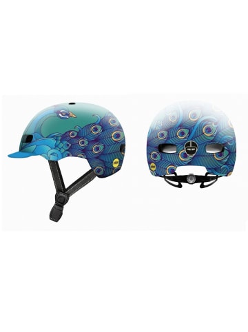 Nutcase Fahrradhelm Street MIPS in grün-blau