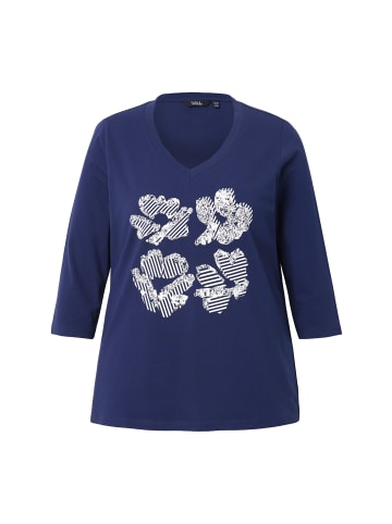Ulla Popken Shirt in tintenblau