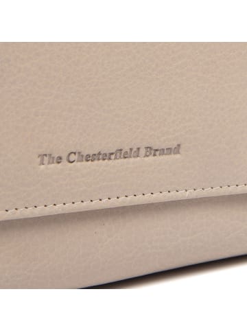 The Chesterfield Brand Orveta Geldbörse RFID Schutz Leder 13 cm beige